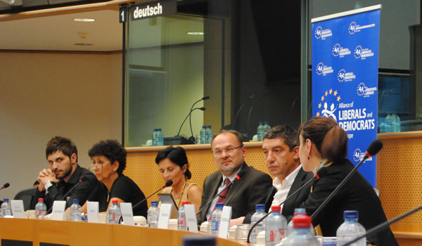 Petar Stojkovikj in EU Parliament
